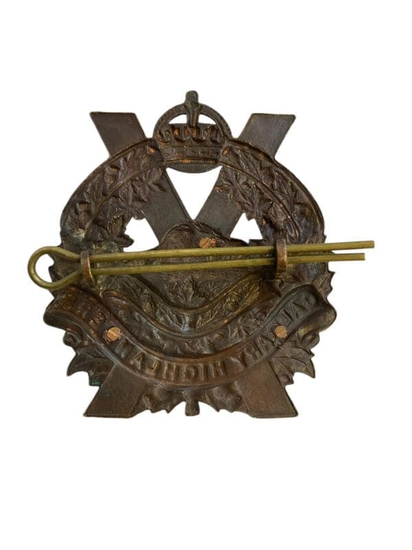 WW2 Canadian Calgary Highlanders Cap Badge