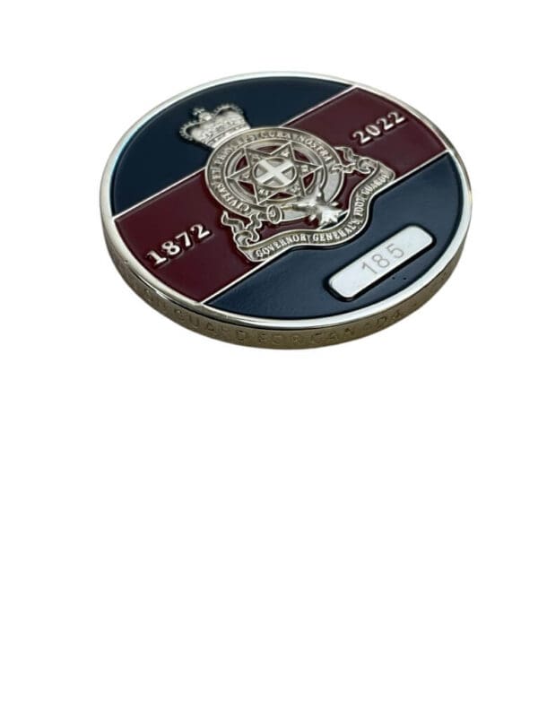 Canadian Forces Governor General's Foot Guards Challenge Coin 2