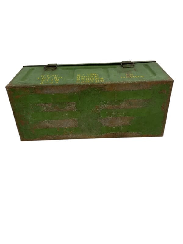 WW2 Canadian 2 Inch Mortar Ammo Box 1942 Dated EMPTY