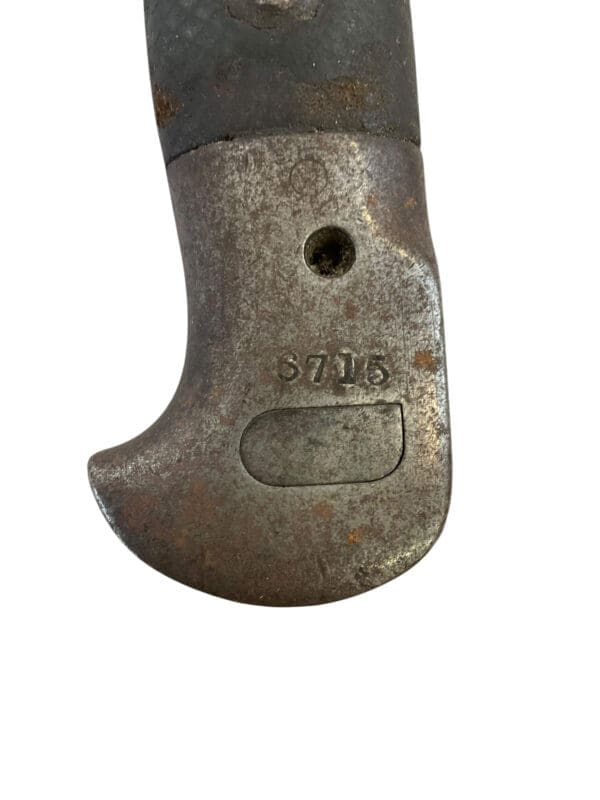 British Army Martini Henry P1887 MkII Sword Bayonet With Scabbard