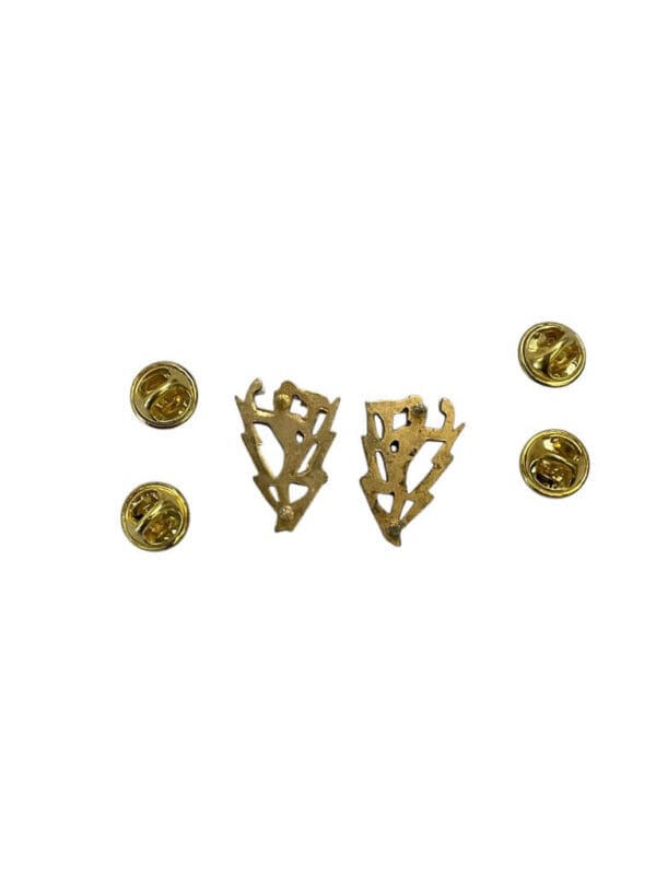 Canadian Forces Signals Collars Insignia Pair