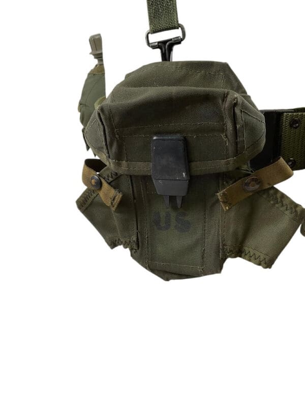 US Web Equipment with M7 Bayonet and M8 Scabbard