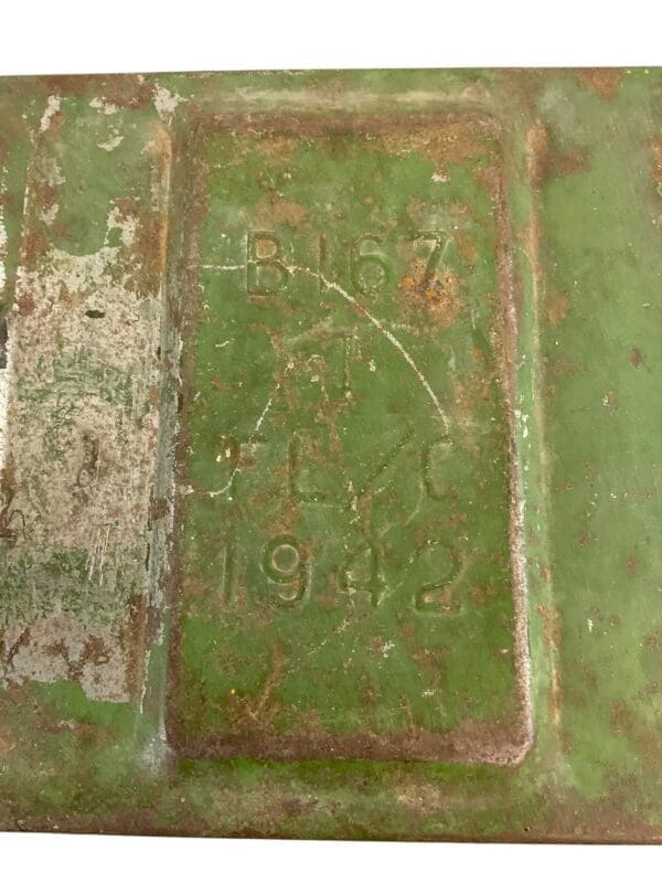 WW2 Canadian 2 Inch Mortar Ammo Box 1942 Dated EMPTY