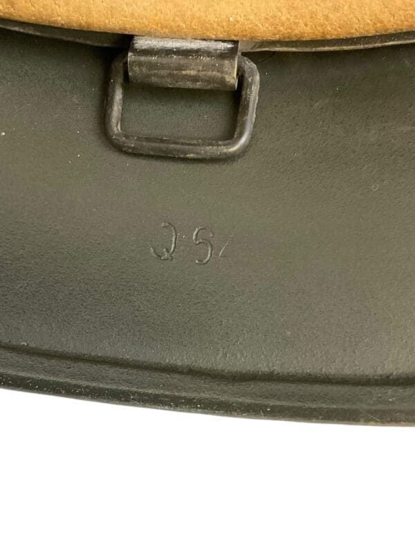 WW2 German M40 Combat Police Helmet With Double Decal Q64 Lot DN212