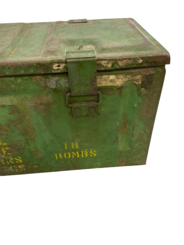WW2 Canadian 2 Inch Mortar Ammo Box 1942 Dated EMPTY