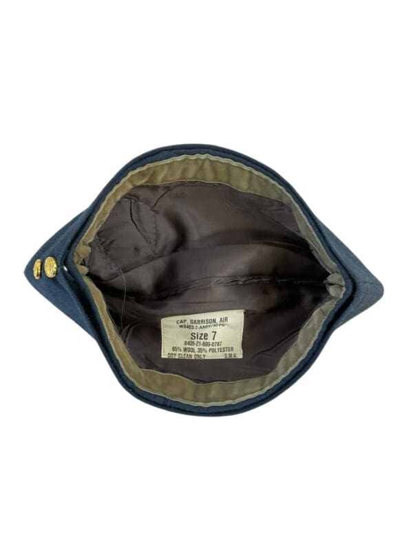 Canadian RCAF Administration Officers Wedge Cap and Insignia Size 7
