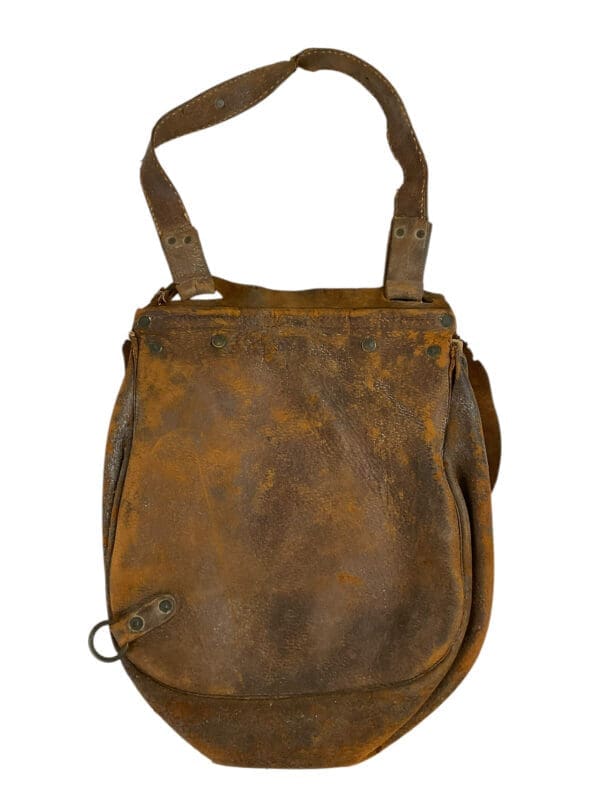 WW2 US Motorcycle Leather Saddle Bag