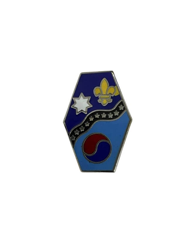 US Army DUI Distinctive Uniform Insignia 1st Corps NCBU Badge Pin