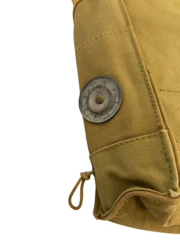 WW2 Canadian Respirator Bag Civil Defence Canada 1942 Dated C Broad Arrowed MINT