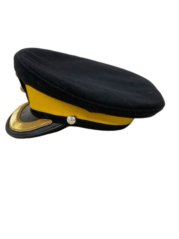 Royal Canadian Mounted Police RCMP Officers Peak Cap Hat Missing Chin Strap Size 7 1/4