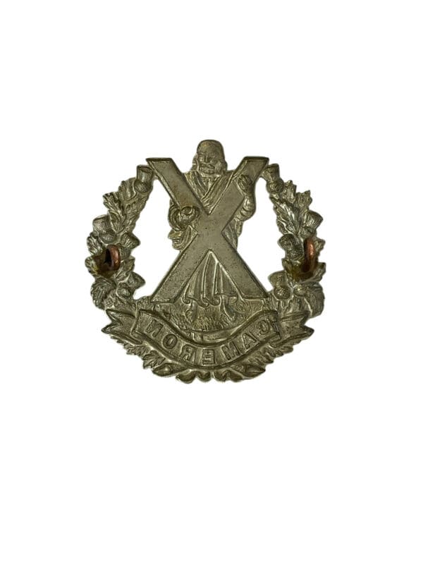 WW2 British Cameron Highlanders Cap Badge