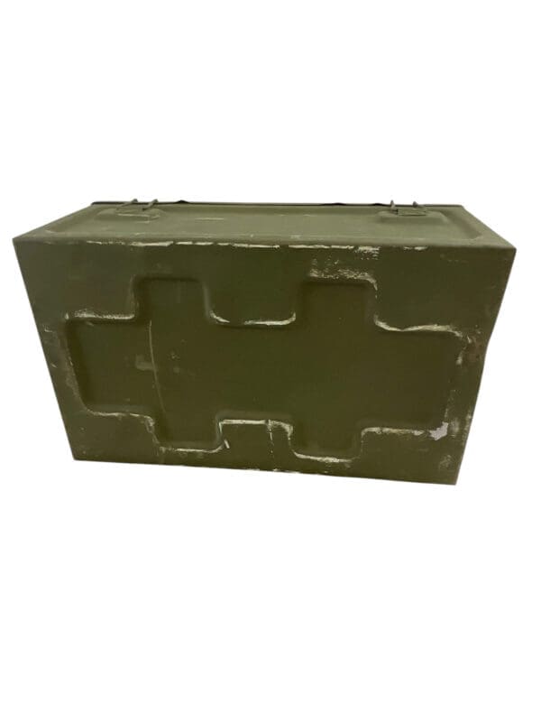 WW2 British Large Ammo Box 1943 Dated EMPTY