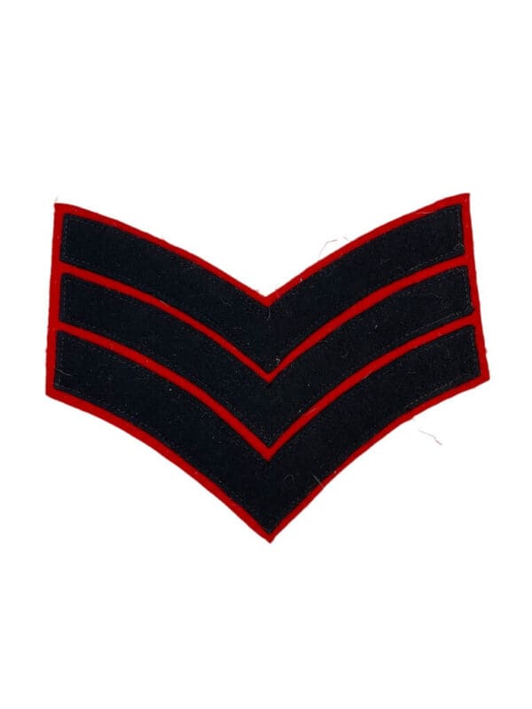 British Canadian Guards Regiment Sergeant Sleeve Rank Insignia Single
