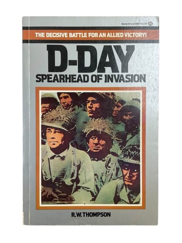 WW2 US British German D-Day Spearhead of Invasion Used Softcover Reference Book