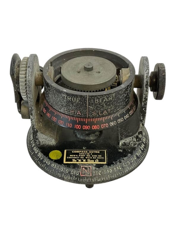 WW2 US Aircraft Astro Compass