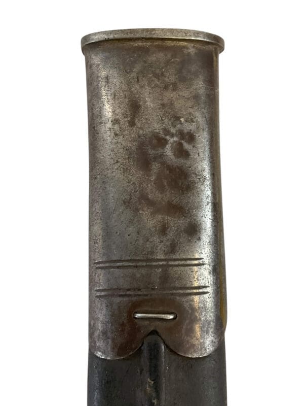 British Army Martini Henry P1887 MkII Sword Bayonet With Scabbard