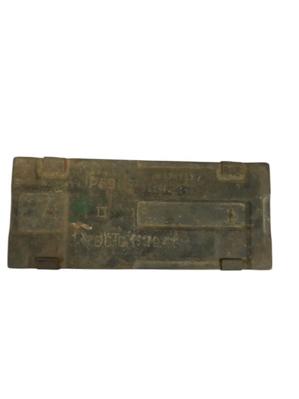 WW2 Canadian Ammo Box 25 Pounder Repurposed to 50 Cal 1941 Dated