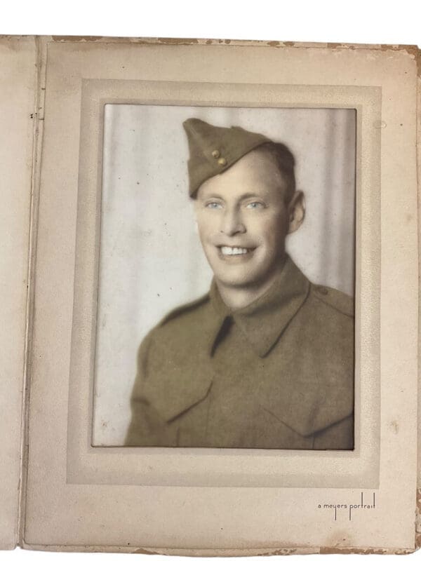 WW2 Canadian Army Photo X 2 Identified
