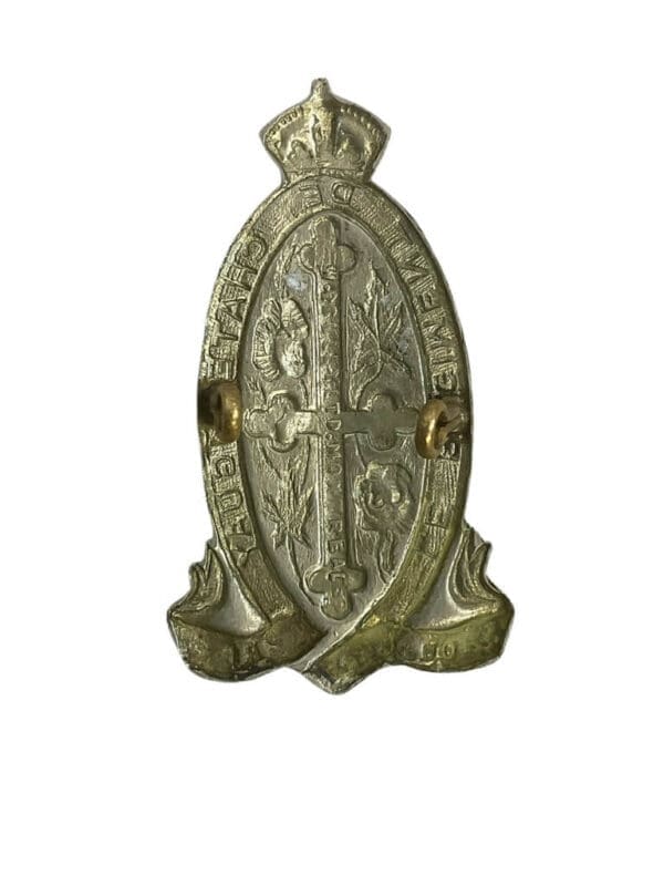 WW2 Canadian Le Regiment De Chateauguay Cap Badge
