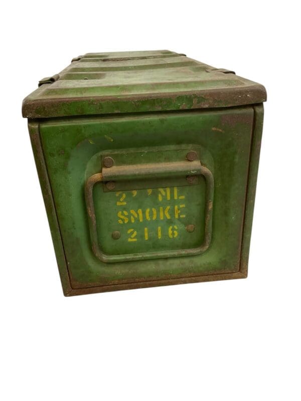 WW2 Canadian 2 Inch Mortar Ammo Box 1942 Dated EMPTY