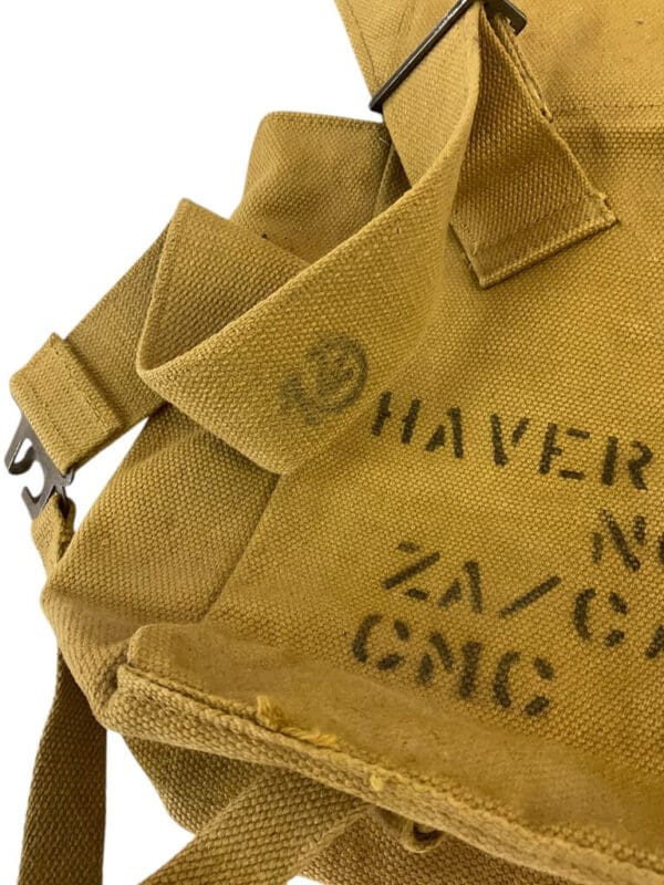 WW2 Canadian Pattern 37 Haversack C Broad Arrowed