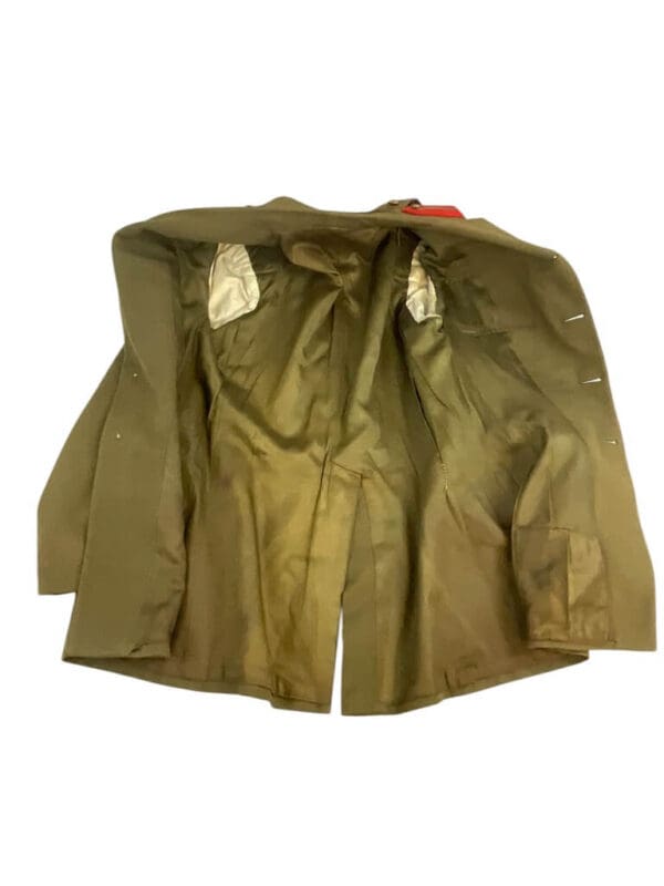 WW2 British Generals Service Dress with Peak Cap Catterick Garrison Not Named