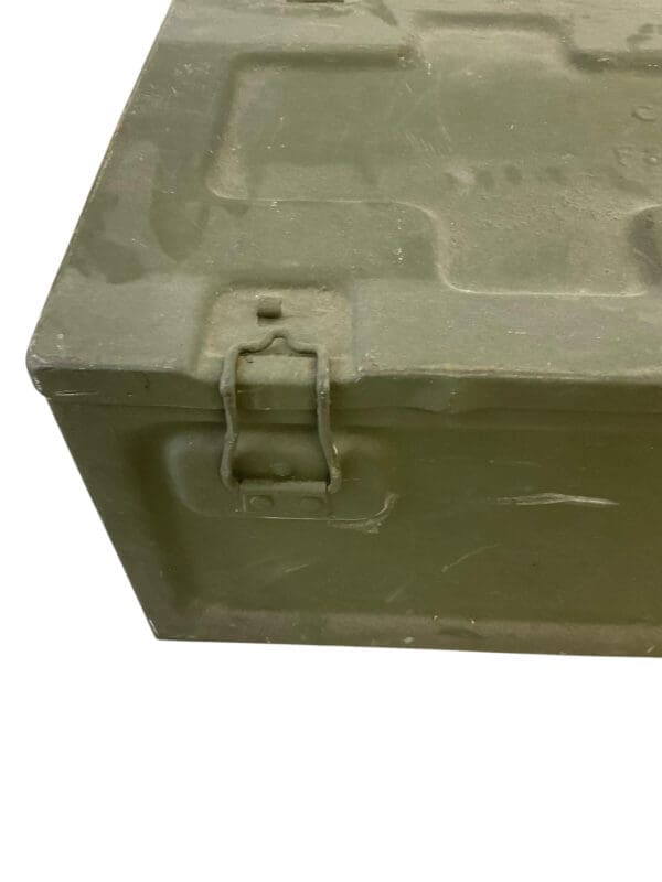 WW2 British Large Ammo Box 1943 Dated EMPTY