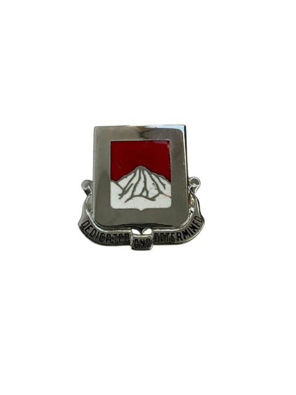 US Army DUI Distinctive Uniform Insignia 237th Engineer Battalion Badge Pin