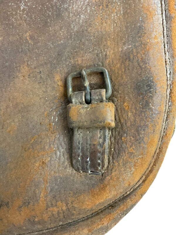 WW2 US Motorcycle Leather Saddle Bag