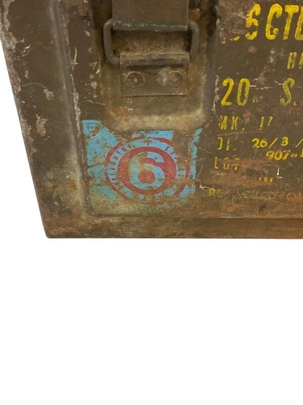 WW2 Canadian Hispano Ammo Box EMPTY