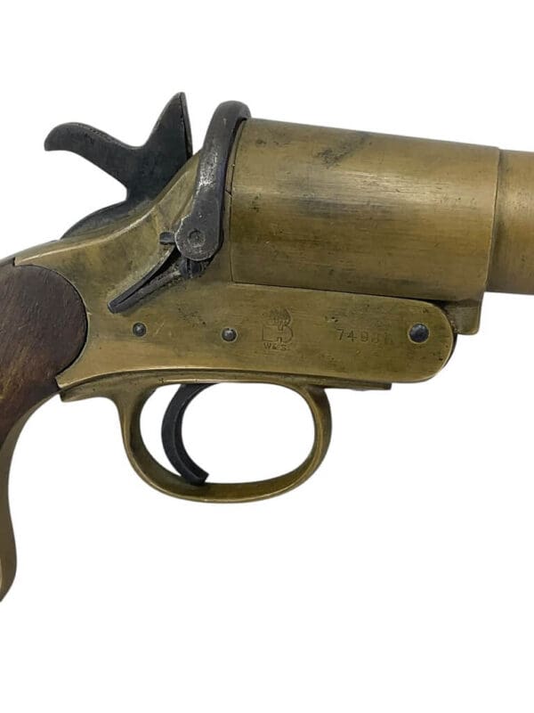 WW1 British Webley And Scott 1917 Dated Flare Pistol
