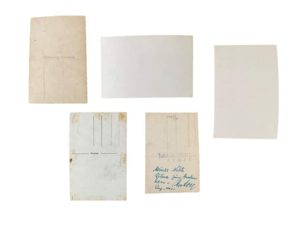 WW2 Czech Sudetenland German SS Photograph Lot of 5