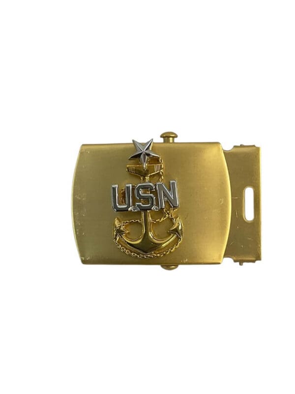US USN Navy Senior Petty Officers Belt Buckle