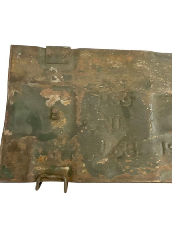 WW2 British Ammo Box 1942 Dated