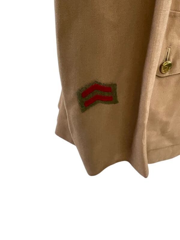 WW2 Canadian Women's Army Corps CWAC Tunic and Skirt Tropical 1942 Dated