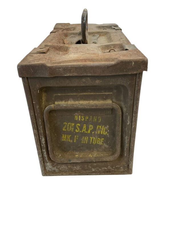 WW2 Canadian Hispano Ammo Box EMPTY