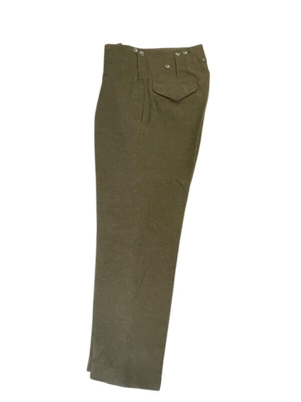 Canadian Battle Dress Trousers 1966 Pattern Dated 1967 Size N2 W 26 X L28
