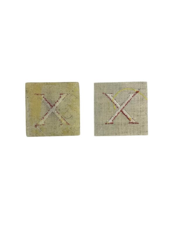 British Airborne 10th Para Battalion Drop Zone Patches Pair