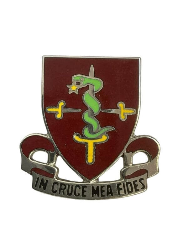 US Army 30th Medical Brigade DUI Distinctive Uniform Insignia Collar