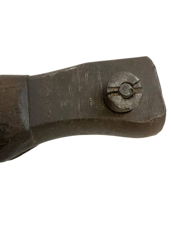 WW1 Canadian CEF MkII Ross Bayonet With Scabbard Dated 1916