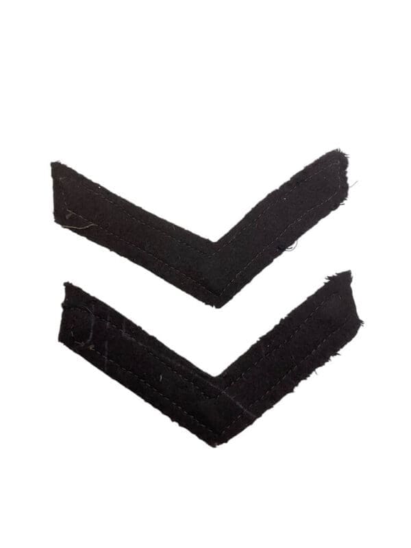 WW2 Canadian Women's Army Corps Private Rank Insignia Pair