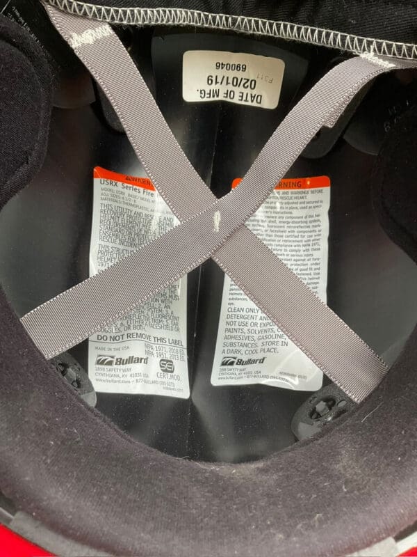 Canadian Red Rescue Helmet