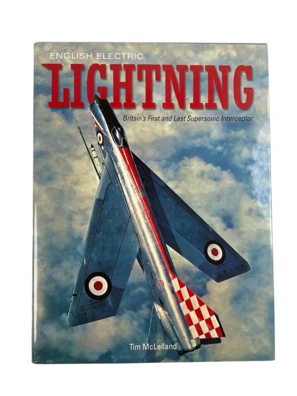 British RAF English Electric Lightning New Hardcover Reference Book
