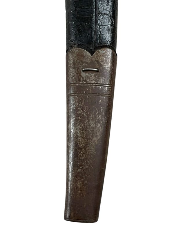 Canadian Quebec Garrison Artillery Sword Bayonet Yataghan With Scabbard