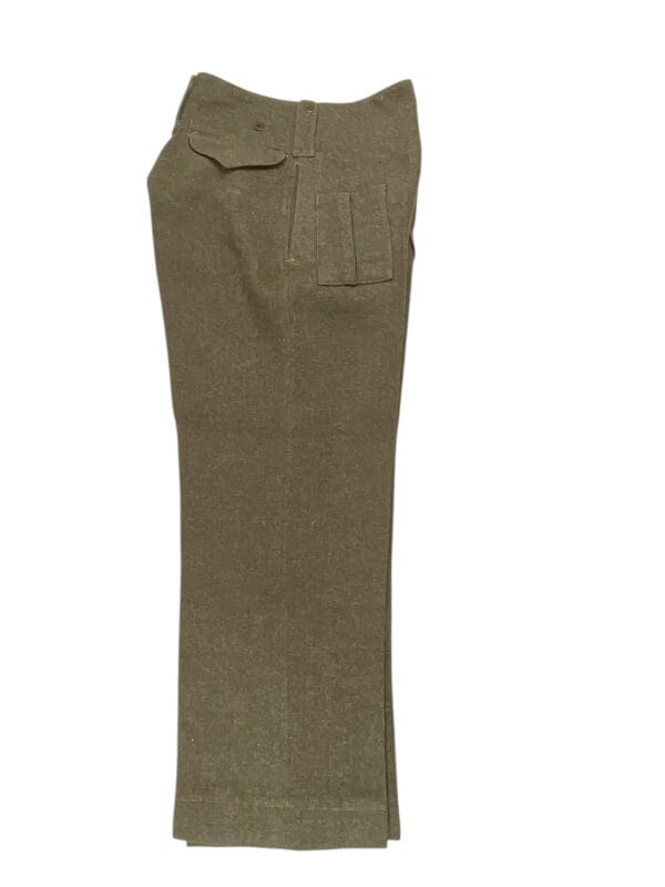 WW2 Canadian Army Battle Dress Pants C Broad Arrowed 1945 Dated