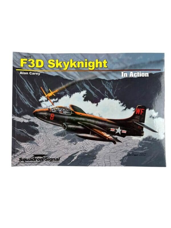 US USAF F3D Skyknight In Action Squadron Signal Issue 10229 Used Softcover Reference Book