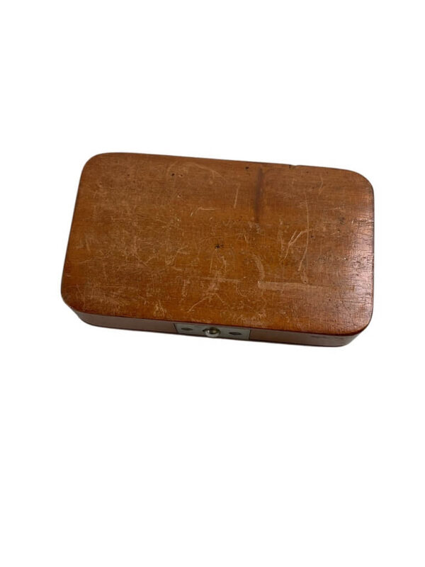 Travelling Medal Weight Scale With Weights and Twister In Original Wooden Box