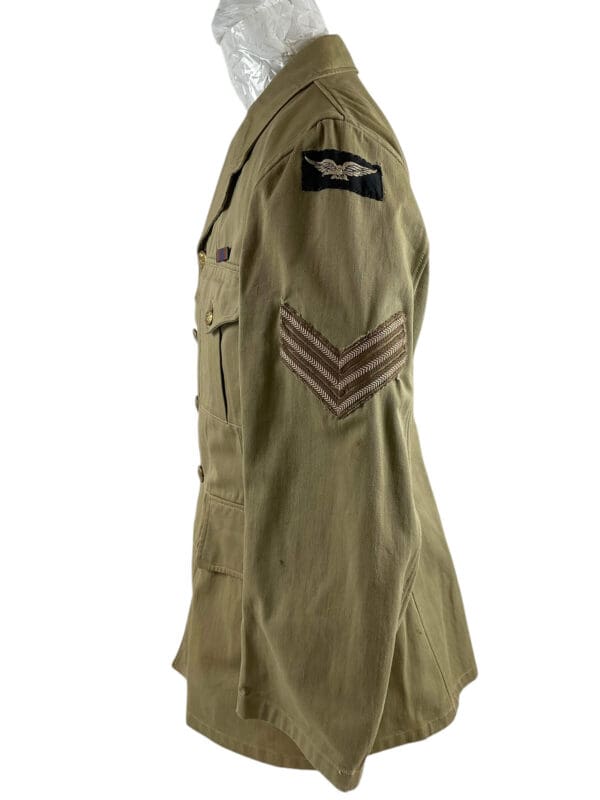 WW2 Canadian RCAF Sergeants Tropical Tunic and Pants 1942 Dated