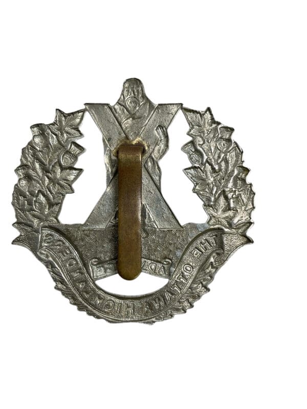 Canadian The Ottawa Highlanders Cap Badge