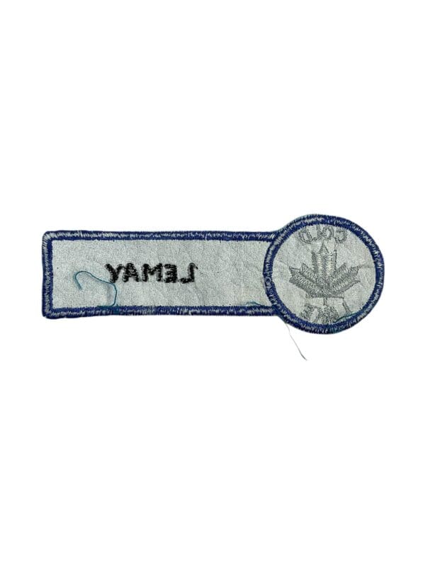 Canadian Forces RCAF Cold Lake Name Tag Vintage